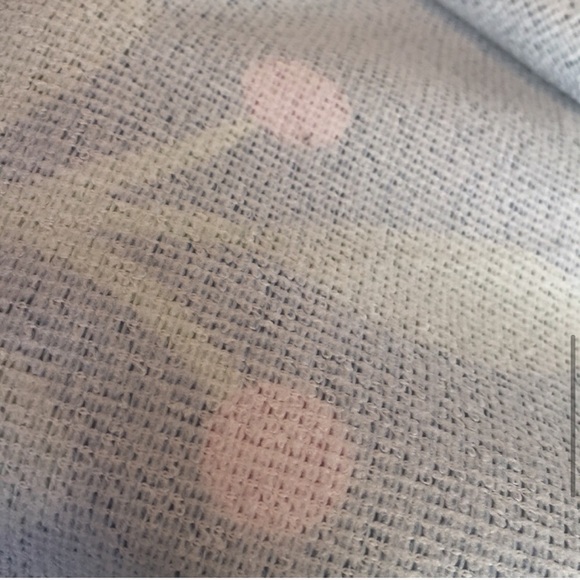 Navy Blue Cartoon  Unicorn Flowers Stars RoundBeach Towel NWOT - Picture 6 of 7